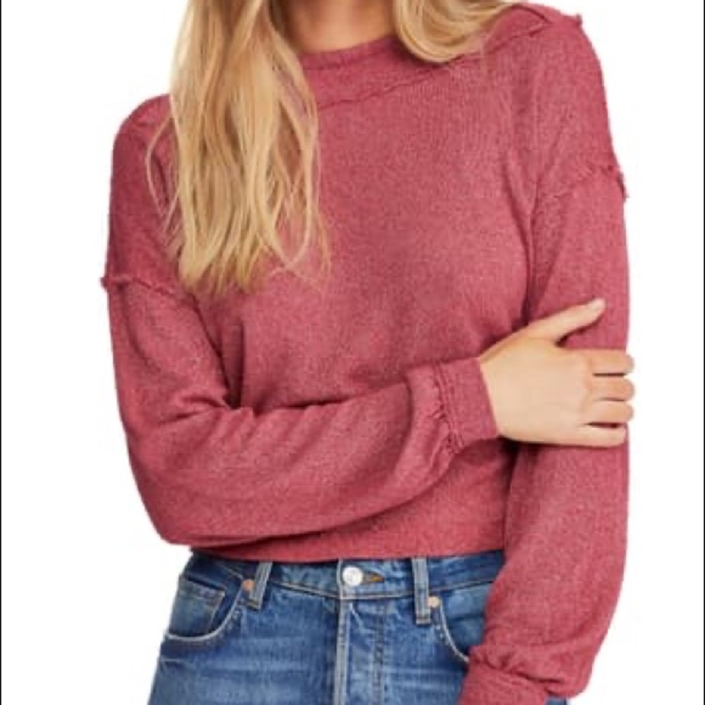 Free People Stay With Me Top (Size L)